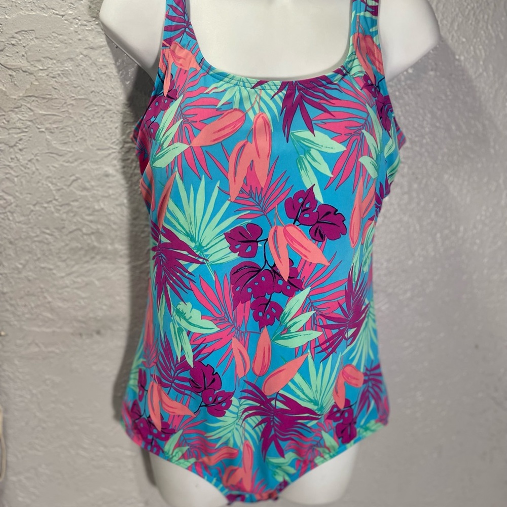 Tropical woman swimsuit